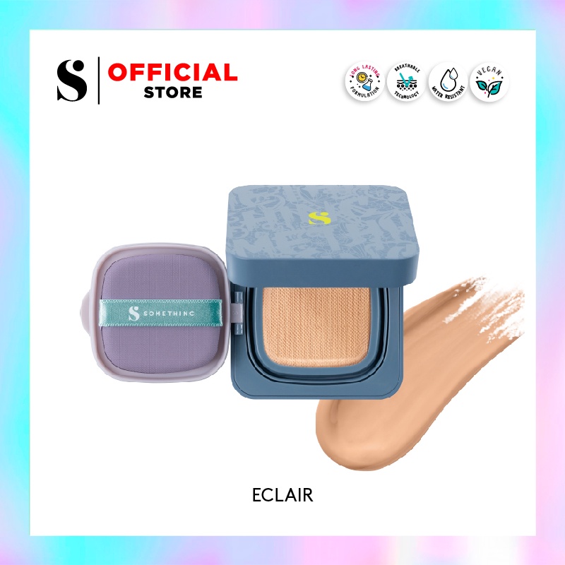 Somethinc Hooman Breathable UV Cushion SPF35 PA++++ - Éclair (Cushion Matte)