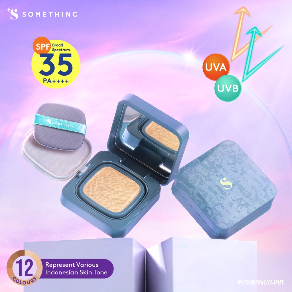 Somethinc Hooman Breathable UV Cushion SPF35 PA++++ - Alter (Cushion Matte)