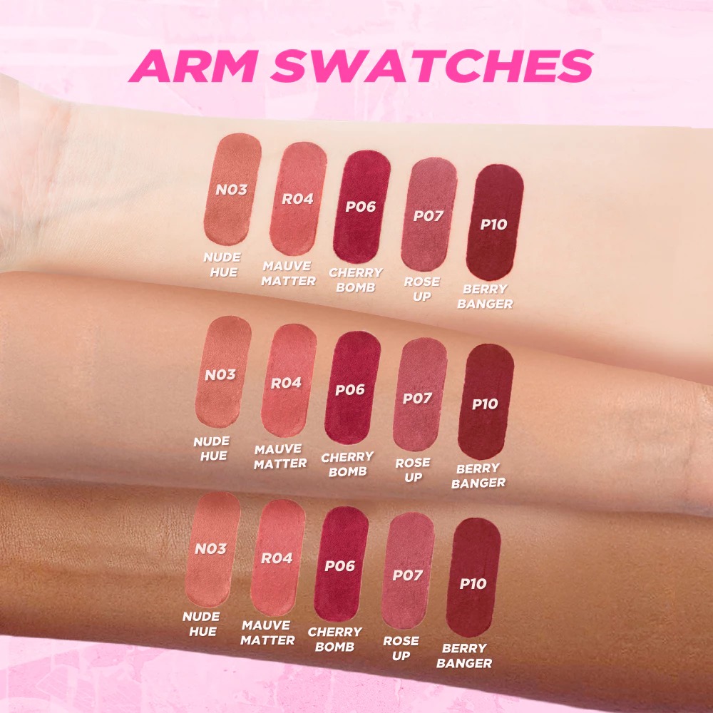 Dazzle Me Matte & Gloss Lip Cream Duo - N03 Nude Hude