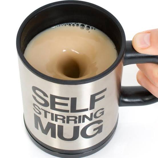 Self Stirring Mug / Gelas Pengaduk Otomatis