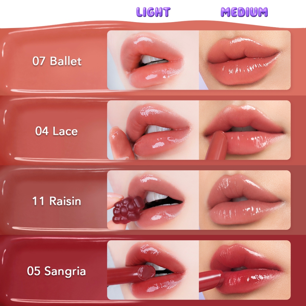 Somethinc Ceraplump Tinted Lip Balm SPF25 PA++++ 2gr  - 08 Ribbon