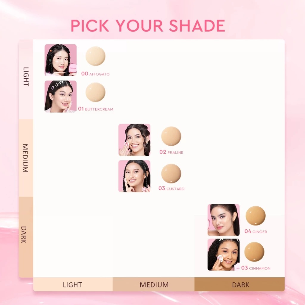 Glad 2 Glow Perfect Cover Cushion 11gr - 05 Cinnamon