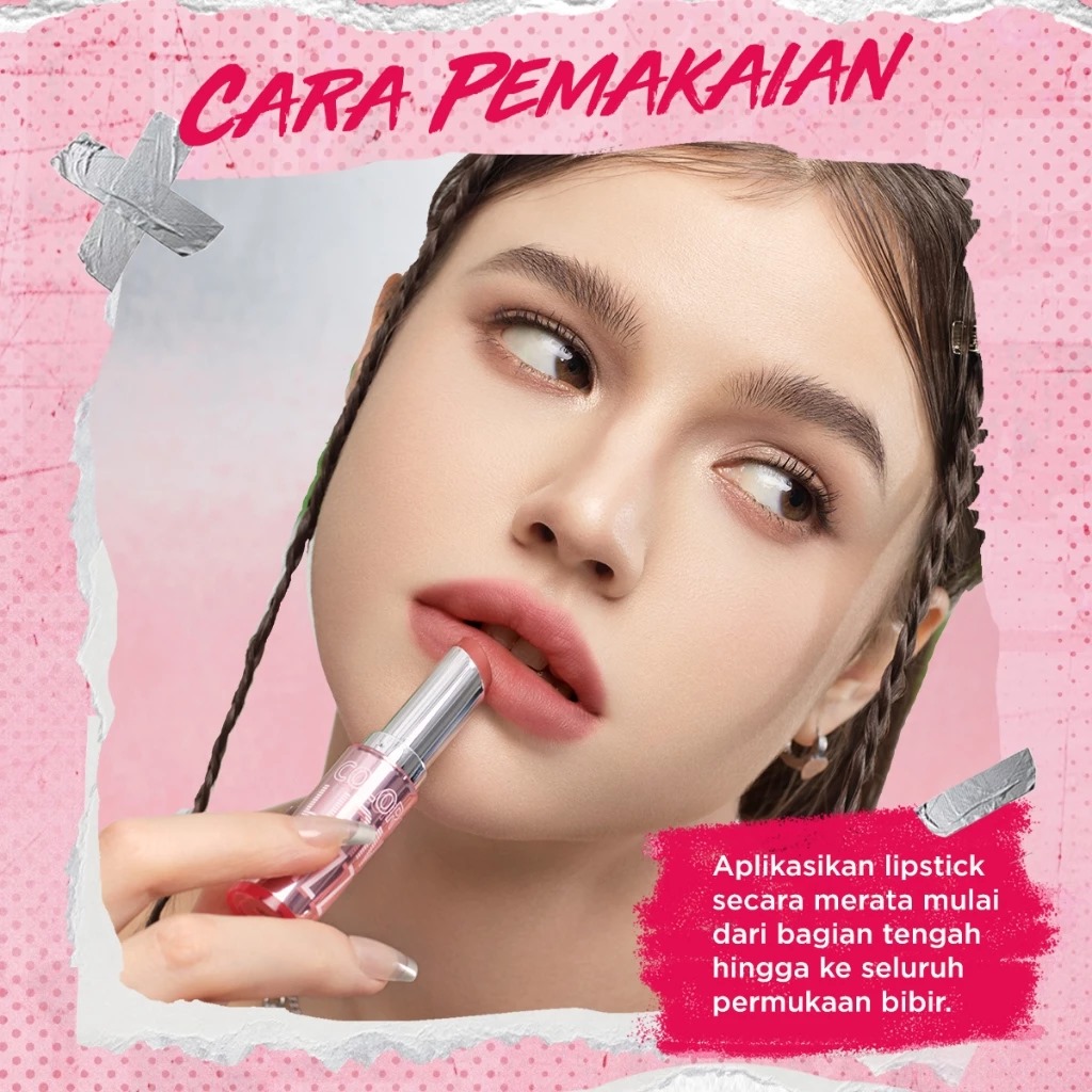 Dazzle Me Color Chrome Lip Matte 3.6gr - R03 Classy Red