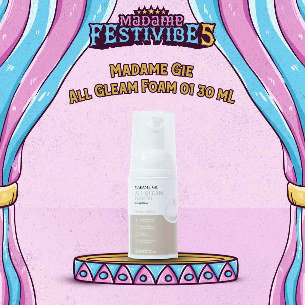 Madame Gie Travel Kit Skincare 4in1 + Pouch