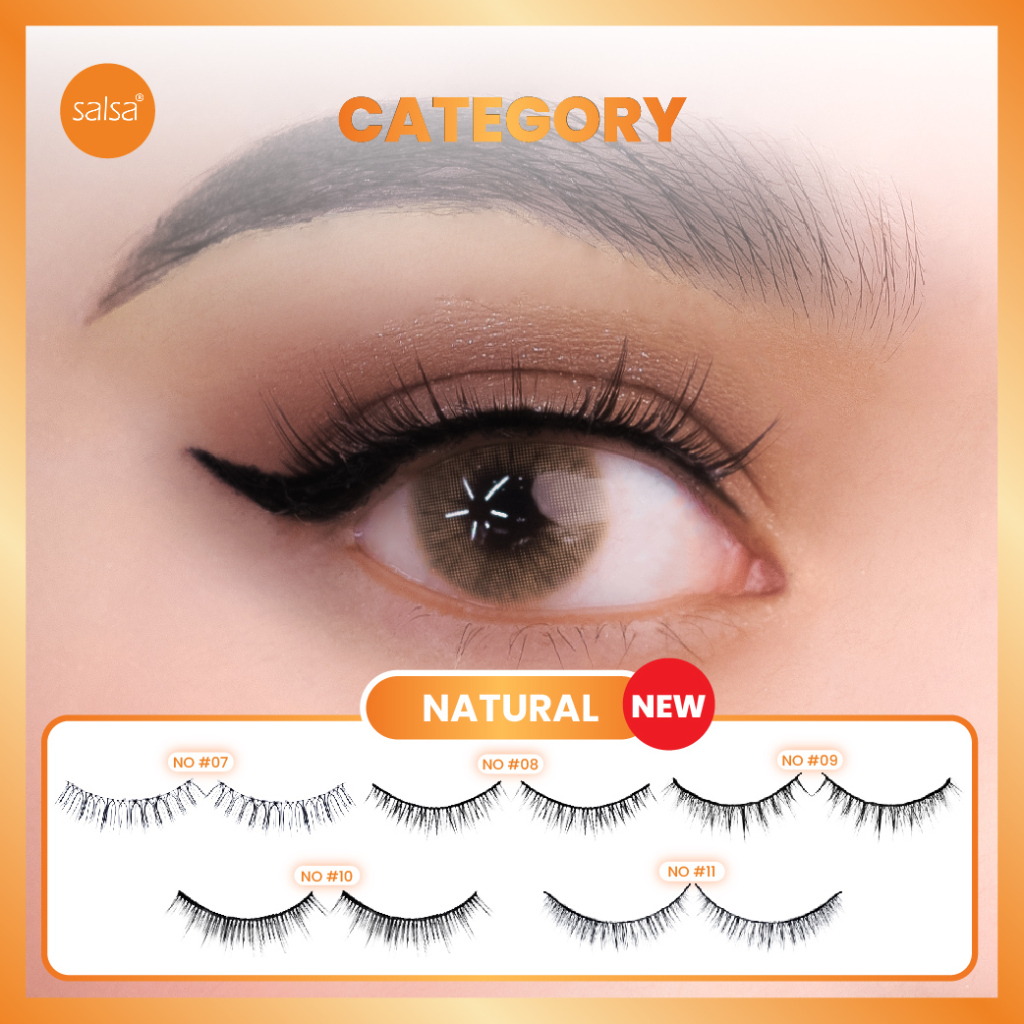 SALSA Faux Eyelash No.10 (Bulu Mata Palsu)