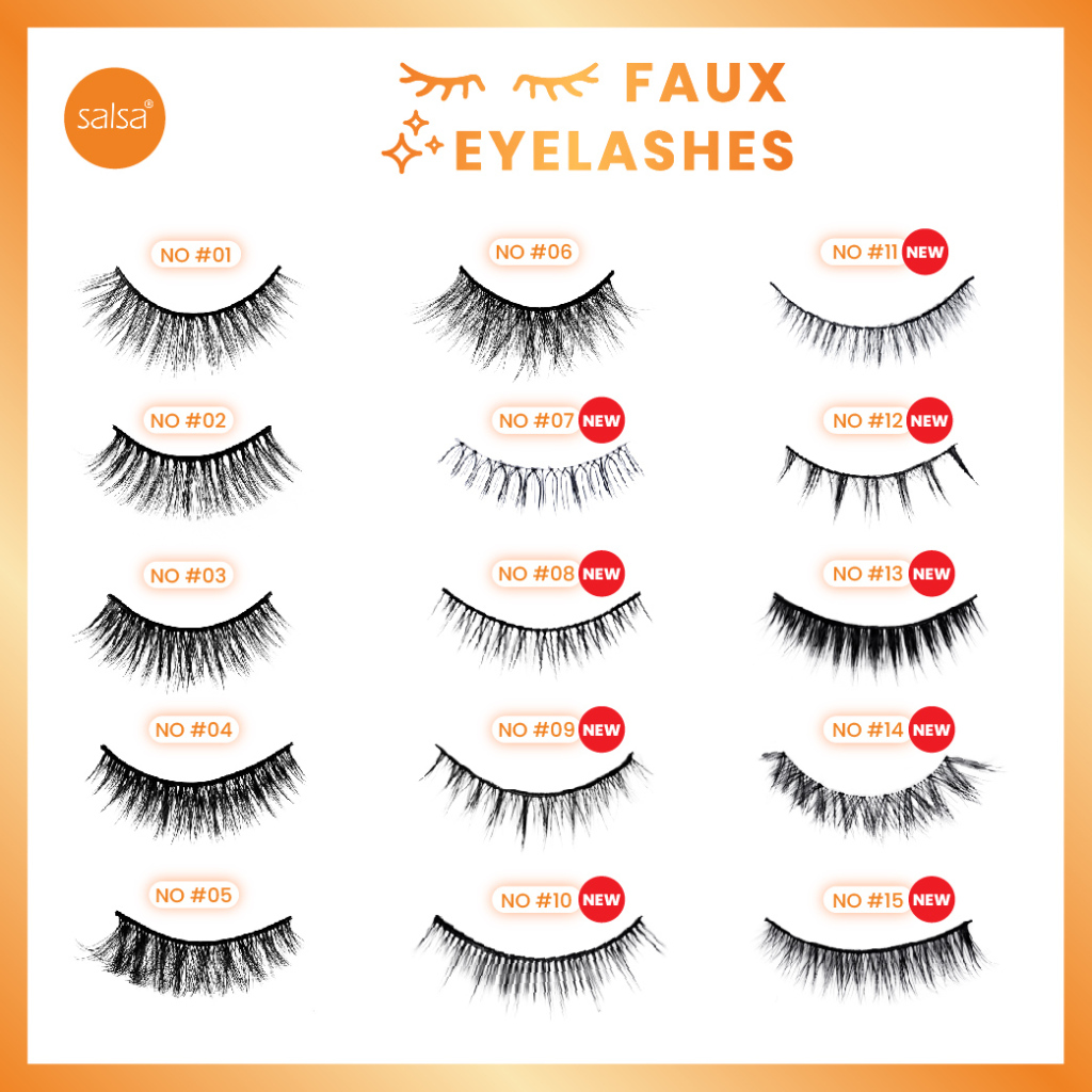 SALSA Faux Eyelash No.10 (Bulu Mata Palsu)