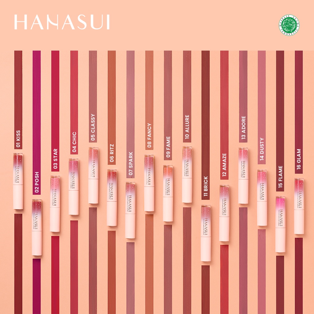 HANASUI Mattedorable Lip Cream 12 AMAZE