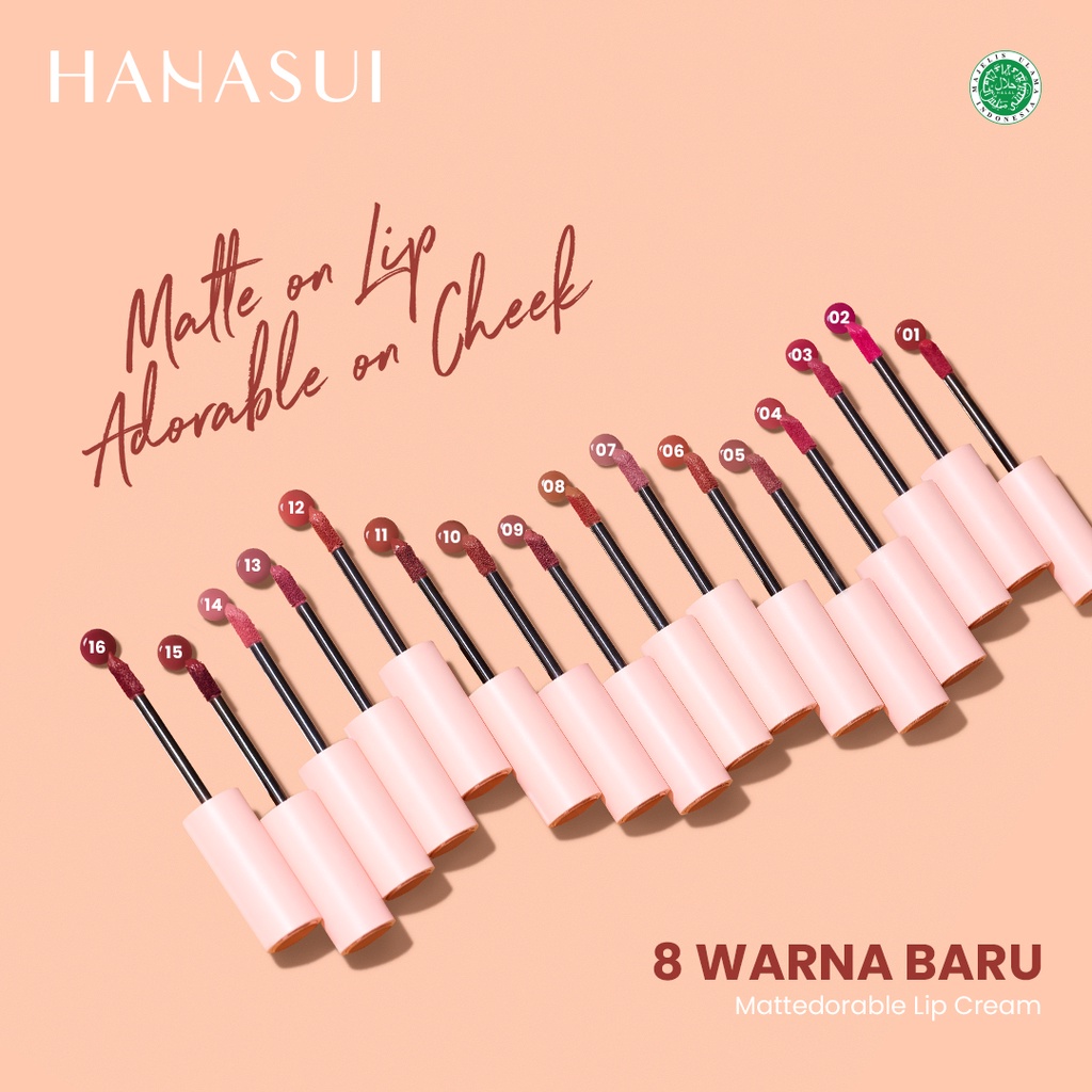 HANASUI Mattedorable Lip Cream 13 ADORE