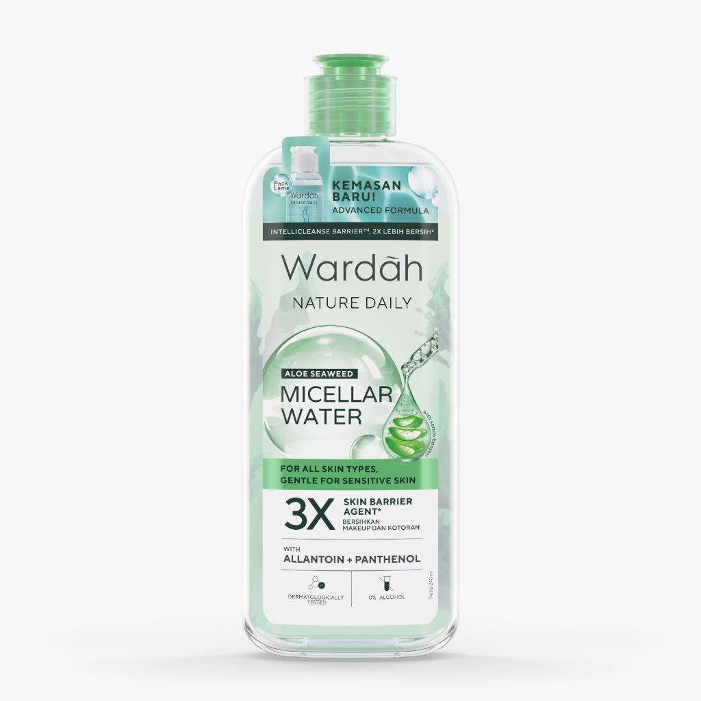 Wardah Nature Daily Aloe Seaweed Micellar Water 240ml