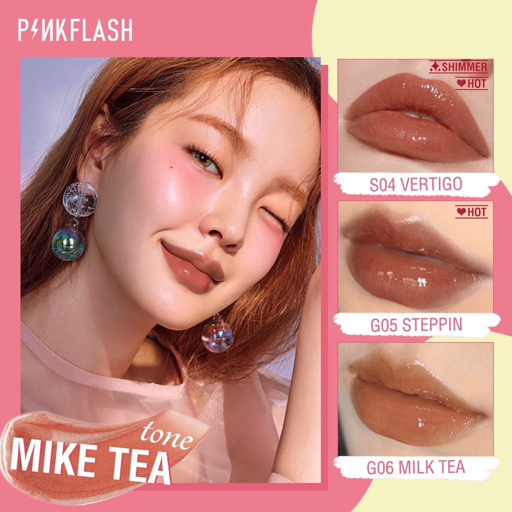 Pinkflash Lasting Glossy Lipgloss - S04