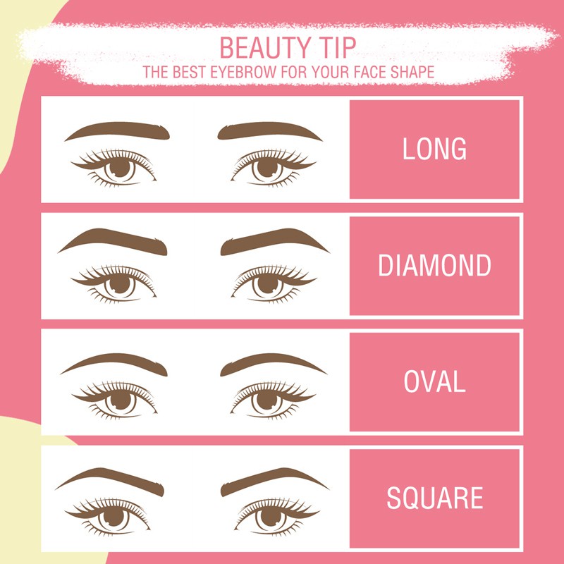 Pinkflash Waterproof Easy Eyebrow Pencil - 01 Latte Brown