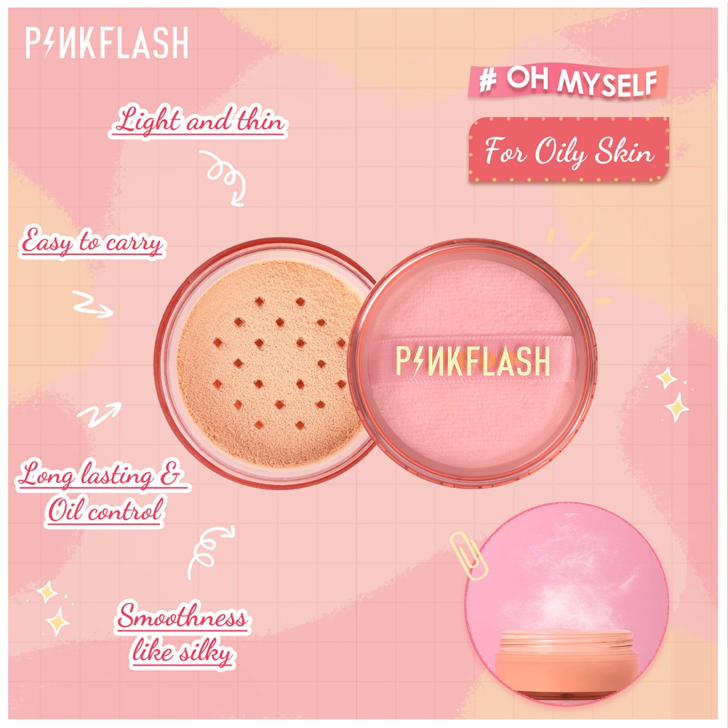 Pinkflash Lasting Matte Loose Powder #000