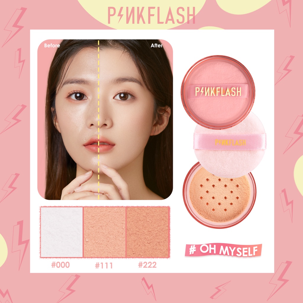 Pinkflash Lasting Matte Loose Powder #111