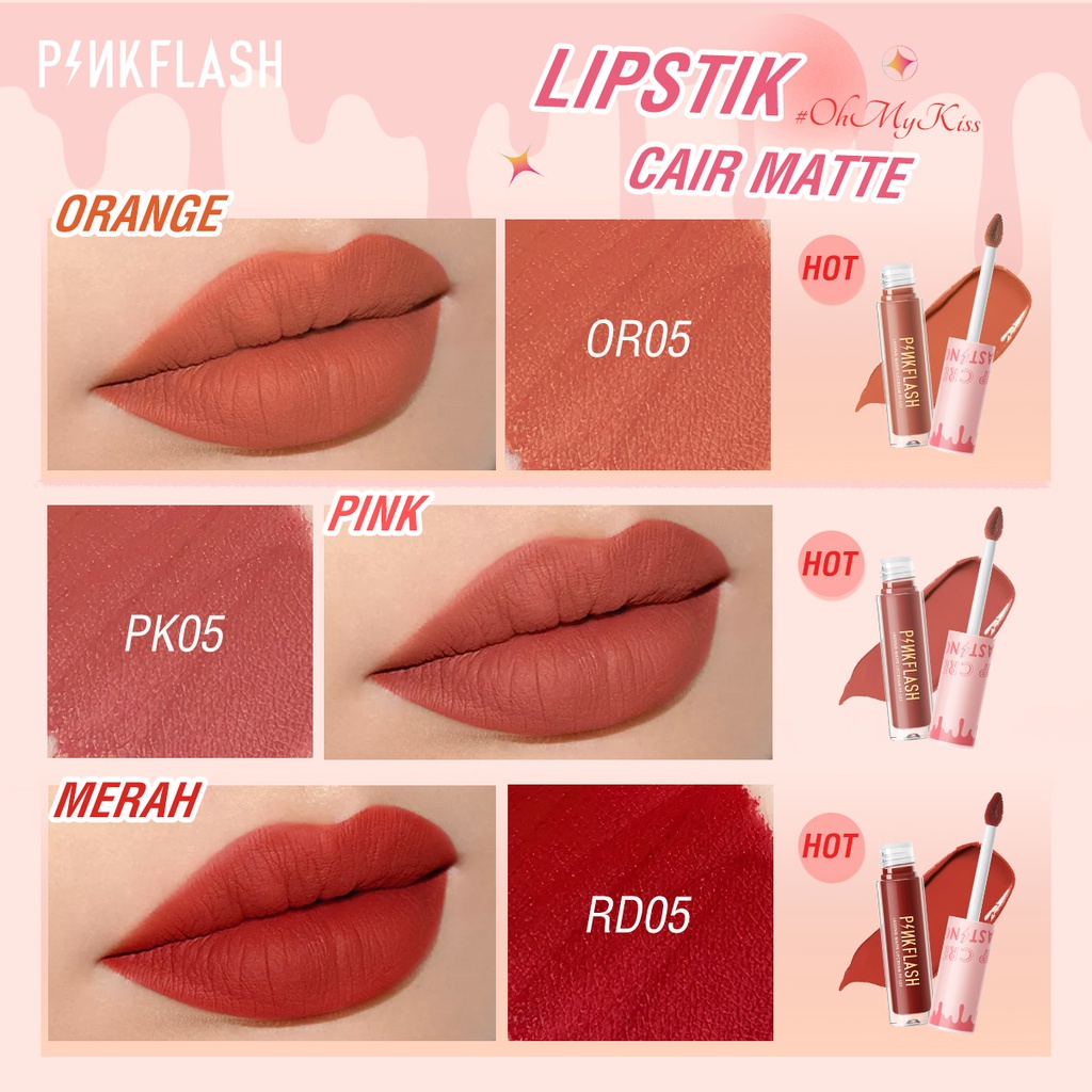 Pinkflash Lasting Matte Lip Cream - OR05