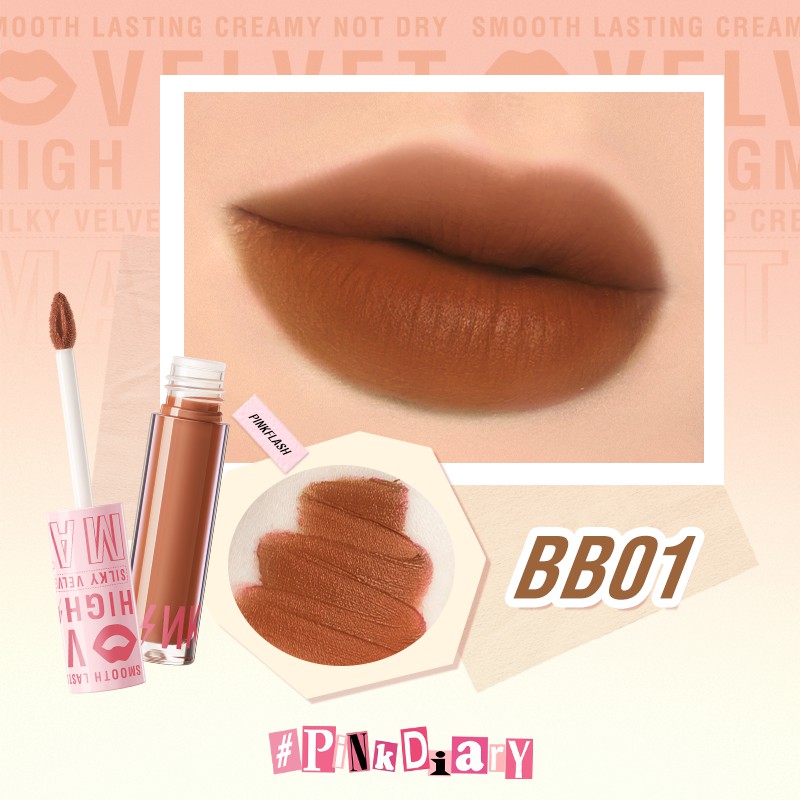 Pinkflash Lasting Matte Lip Cream - BB01