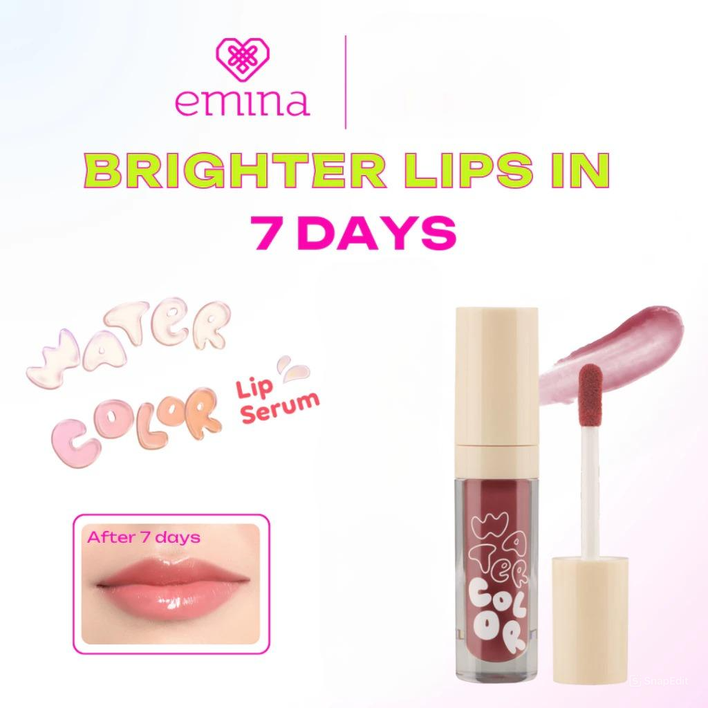 Emina Watercolor Lip Serum 01 Dawn