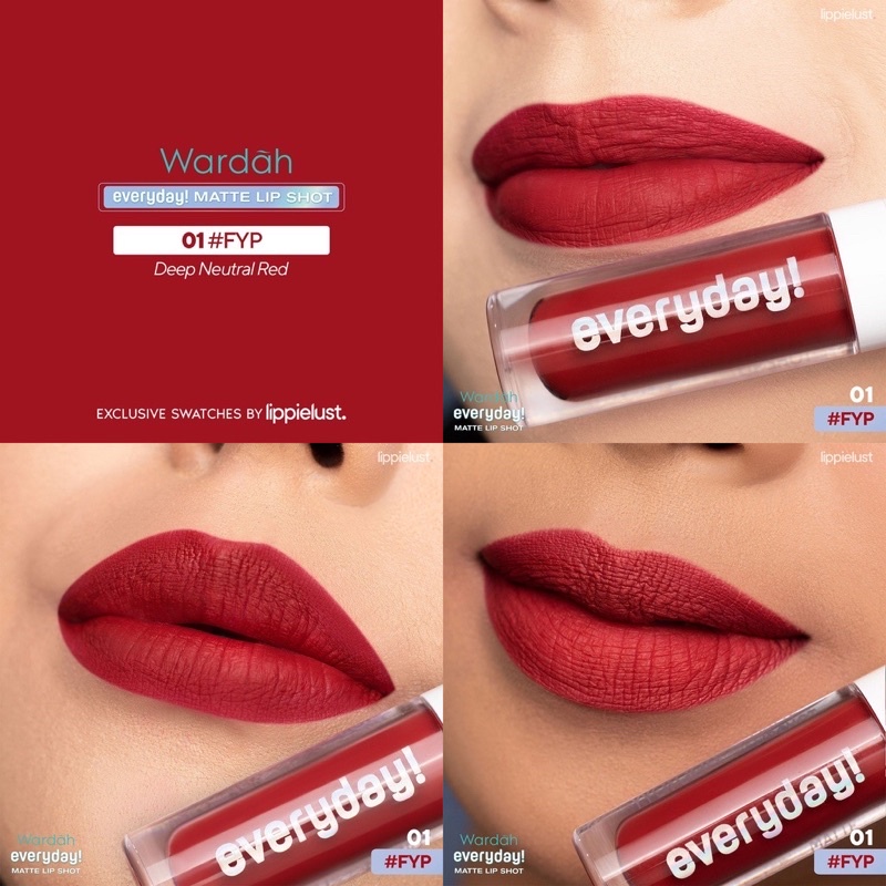 Wardah Everyday Matte Lip Shot - 01 FYP