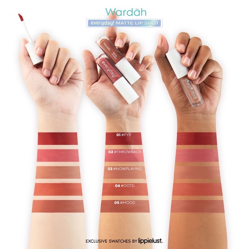 Wardah Everyday Matte Lip Shot - 04 OOTD
