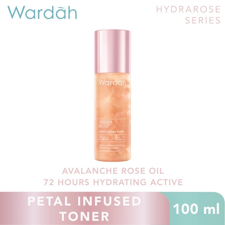 Wardah Hydra Rose Petal Infused Toner 100ml