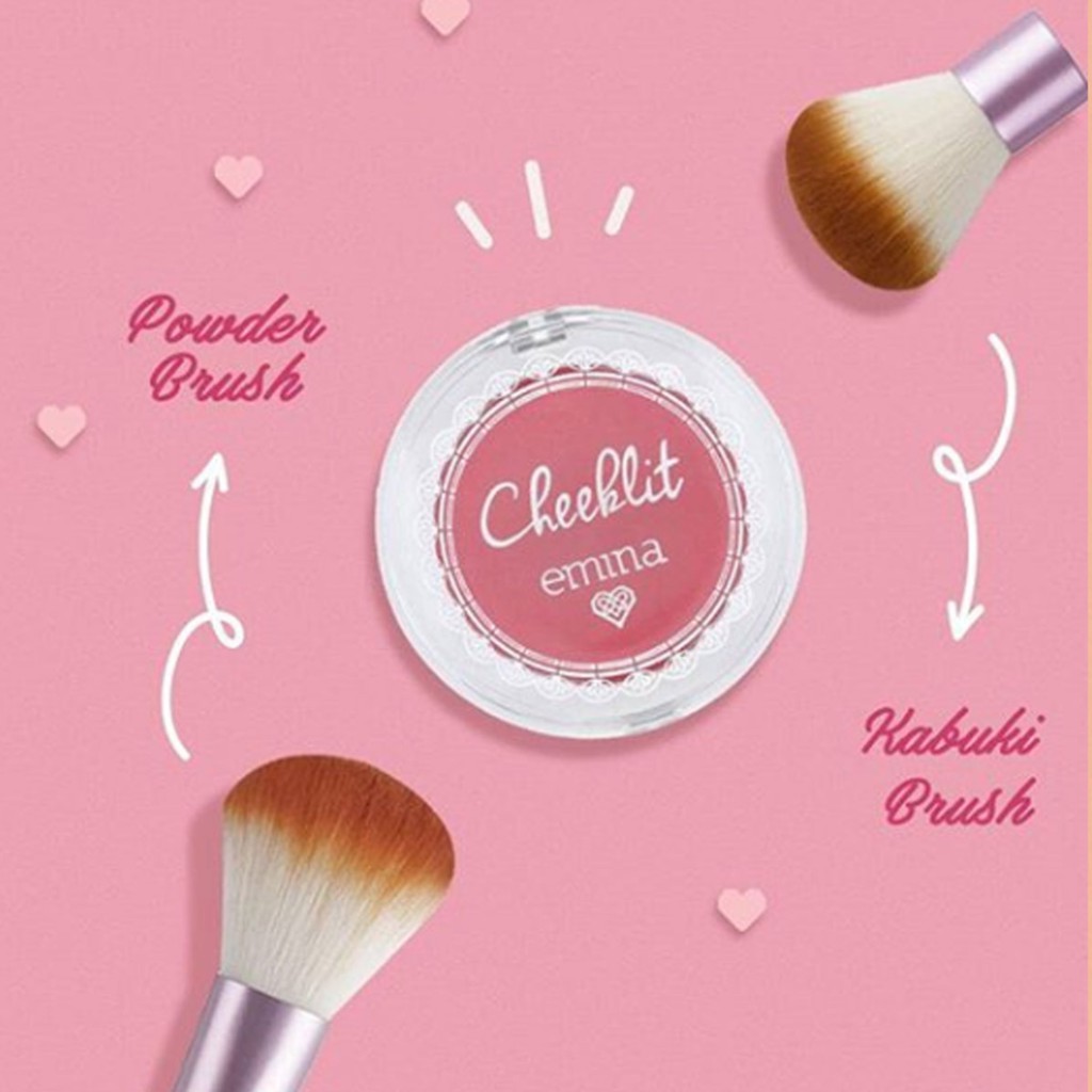 Emina Cheek Lit Pressed Blush Bittersweet 3,5gr