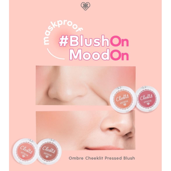 Emina Cheek Lit Pressed Blush Violet Berry 3,5gr