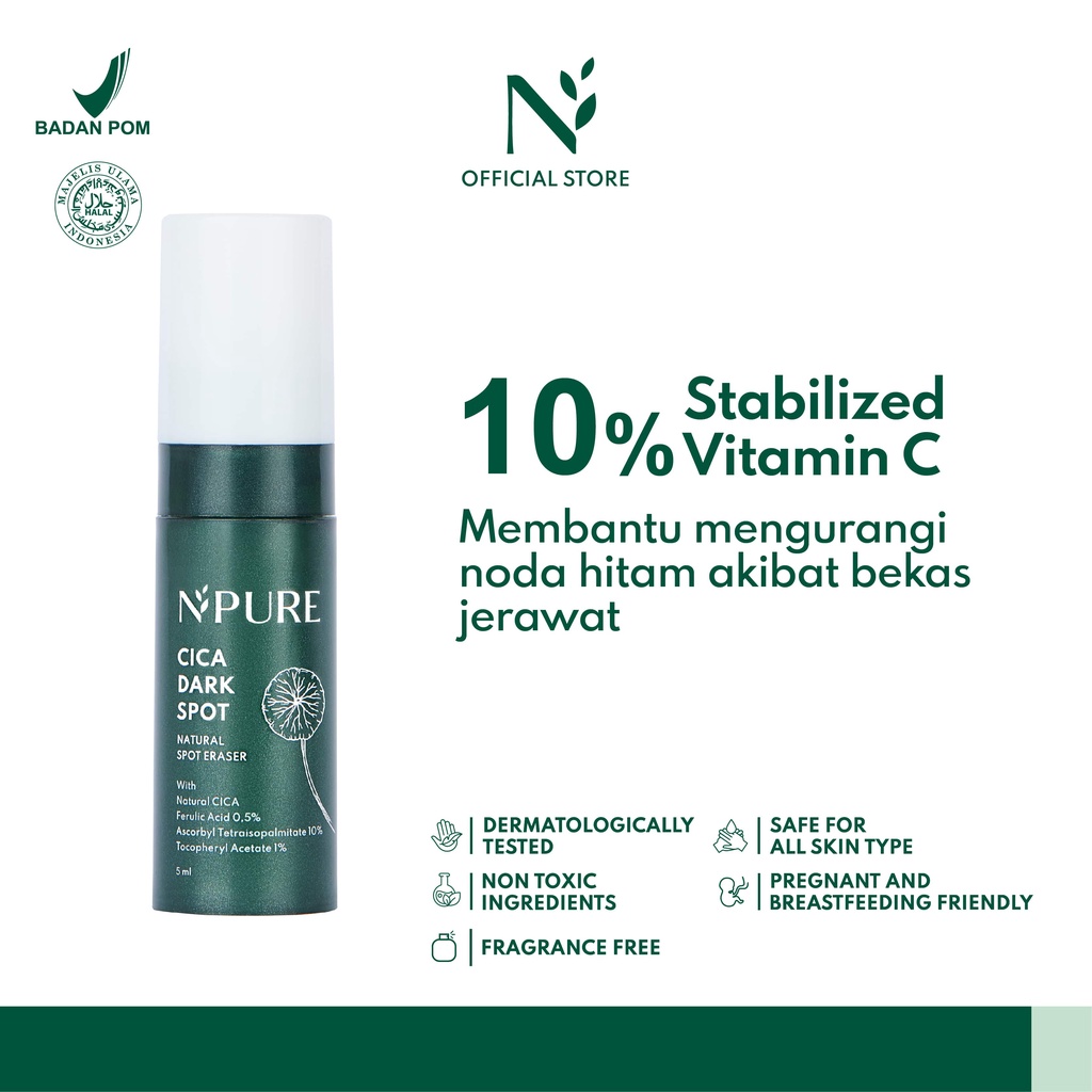 Npure Cica Dark Spot  5ml