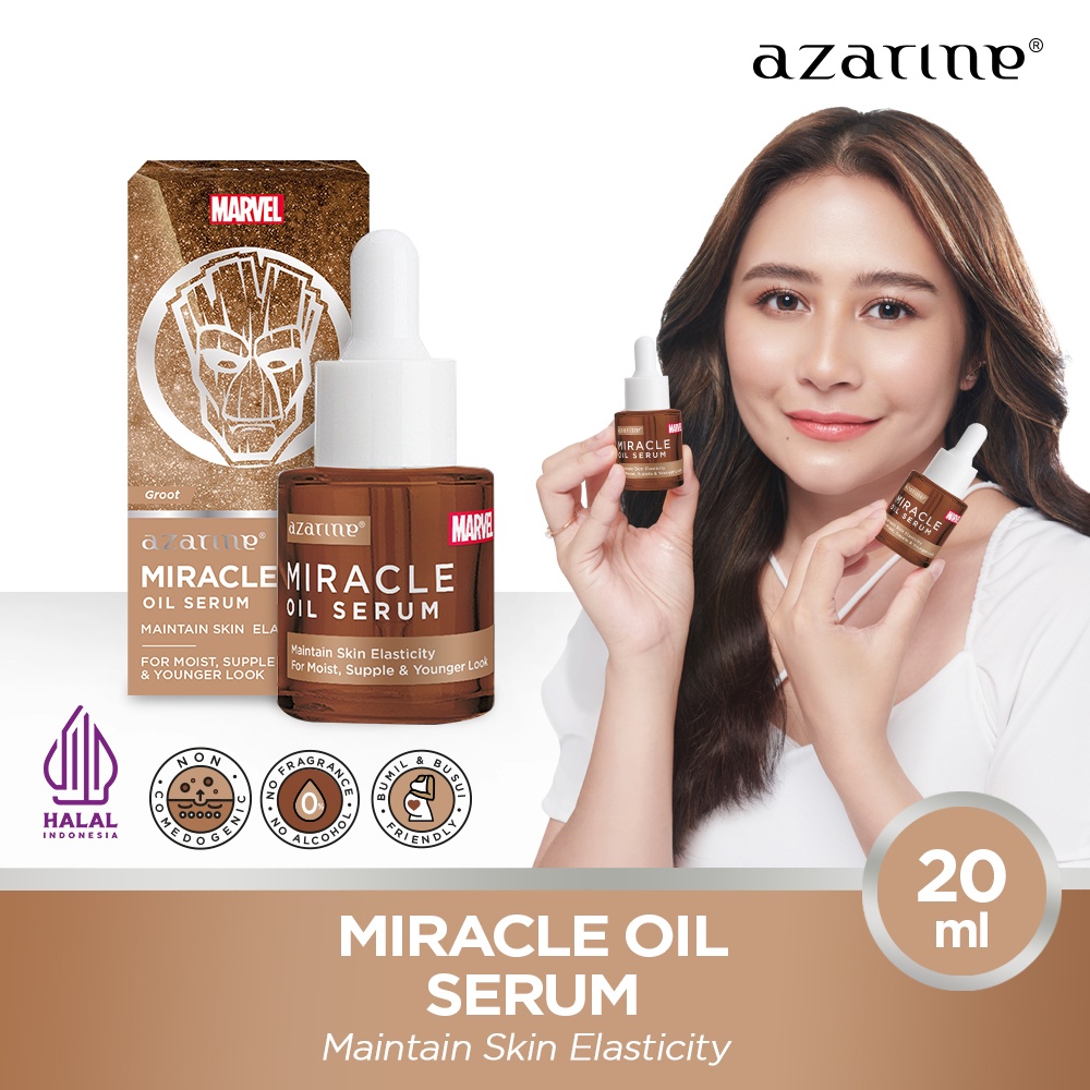 Azarine x Marvel Multi Purpose Miracle Face Oil Serum 20ml