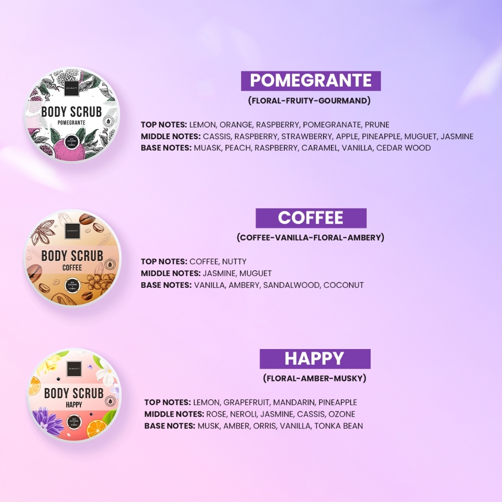 SCARLETT Body Scrub Charming 250ml