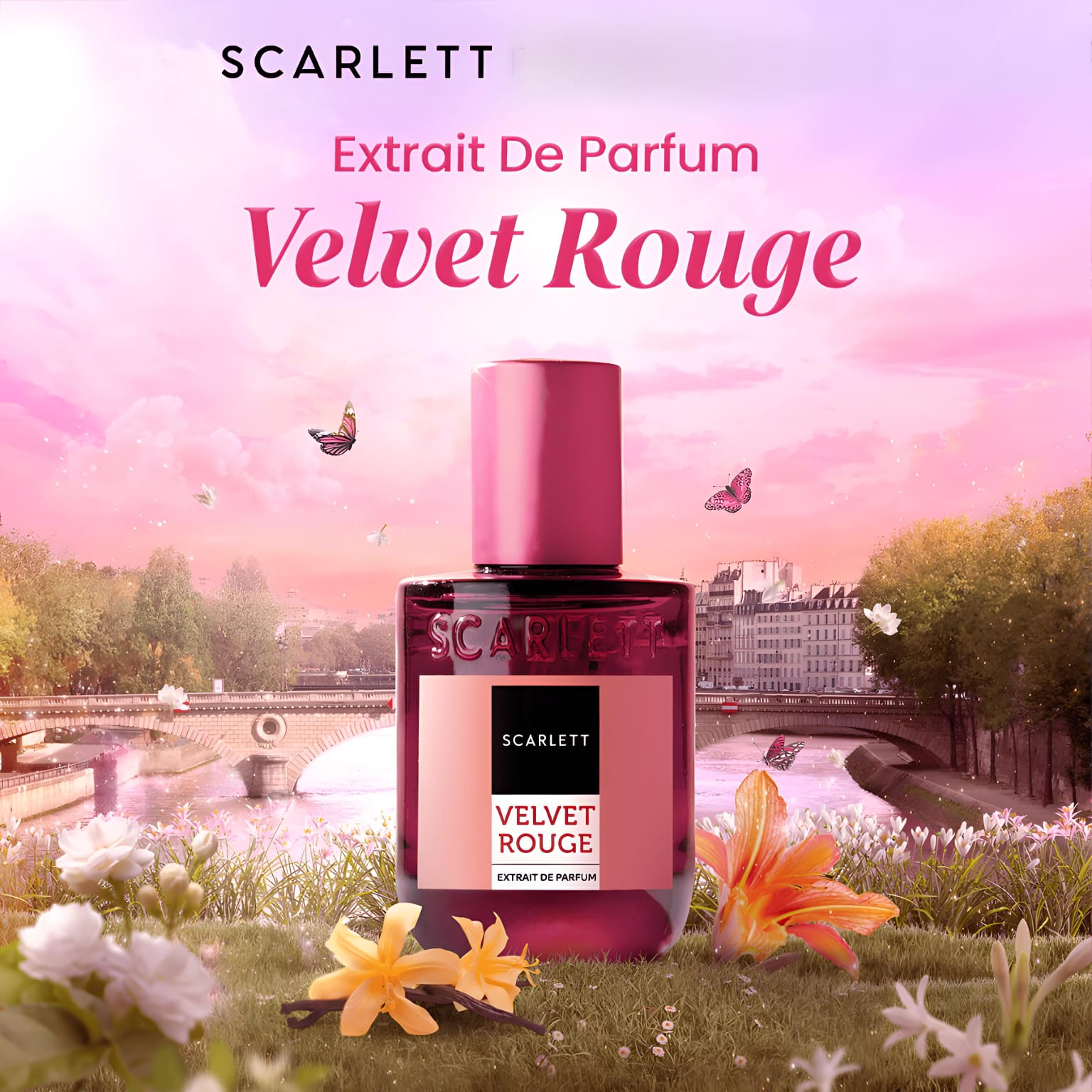 Scarlett Whitening Extrait De Parfum 30ml - Velvet Rouge