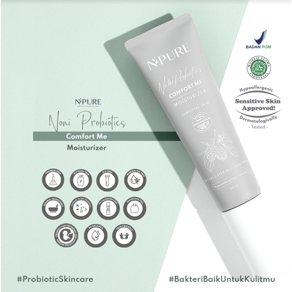 Npure Noni Probiotics Comfort Me Moisturizer 30 ml