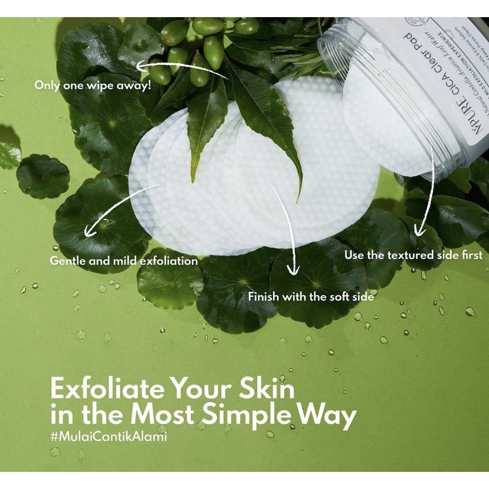 Npure Cica Clear Pads Sachet Ziplock 5+2pads