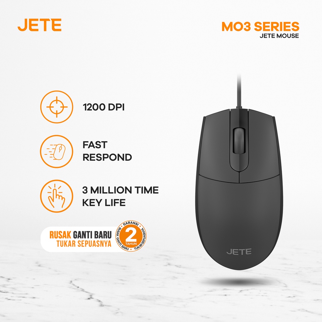 JETE Mouse Kabel MO3