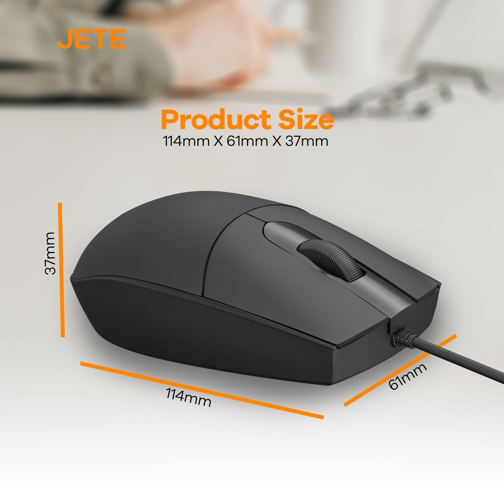 JETE Mouse Kabel MO3