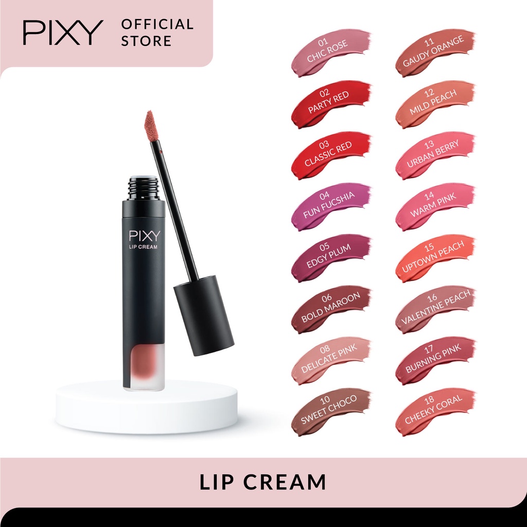 Pixy Lip Cream 4gr - 02 Party Red