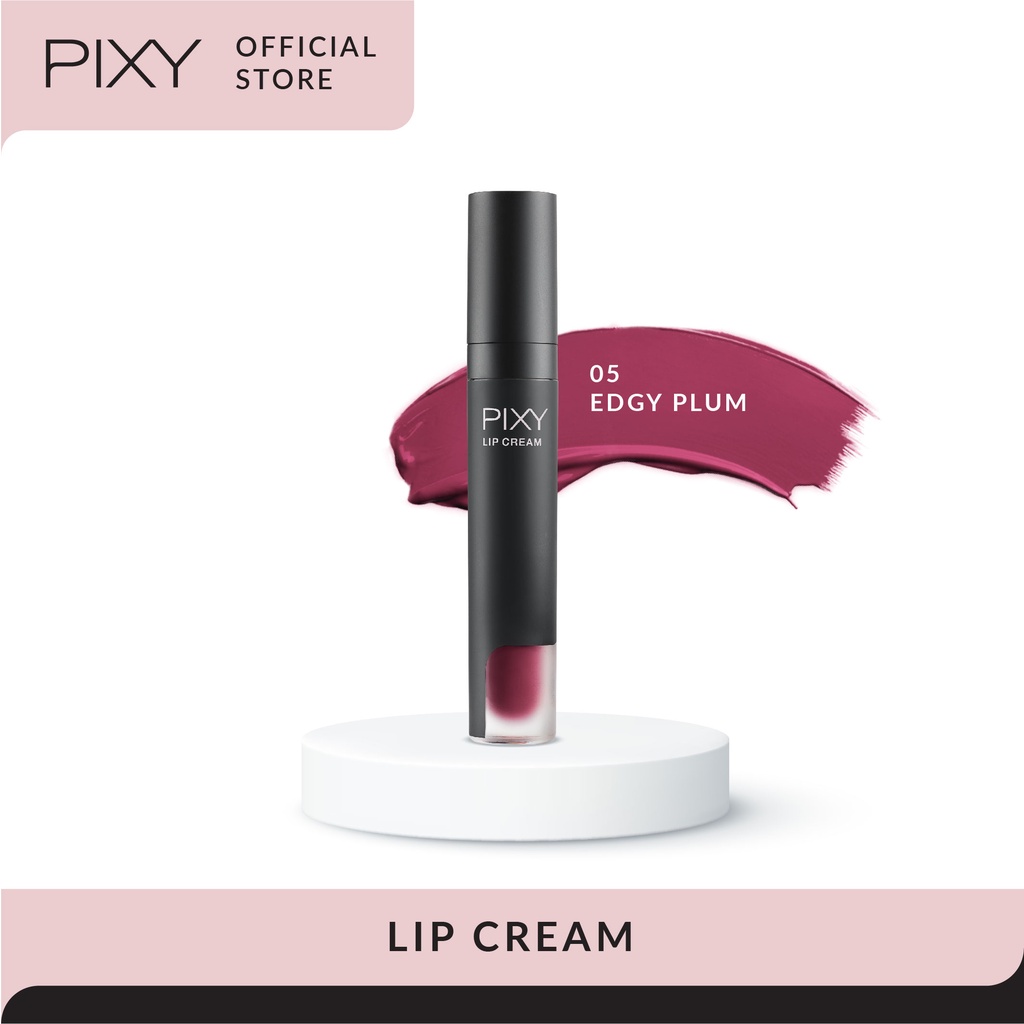 Pixy Lip Cream 4gr - 05 Edgy Plum Pixy Lip Cream 4gr - 05 Edgy Plum