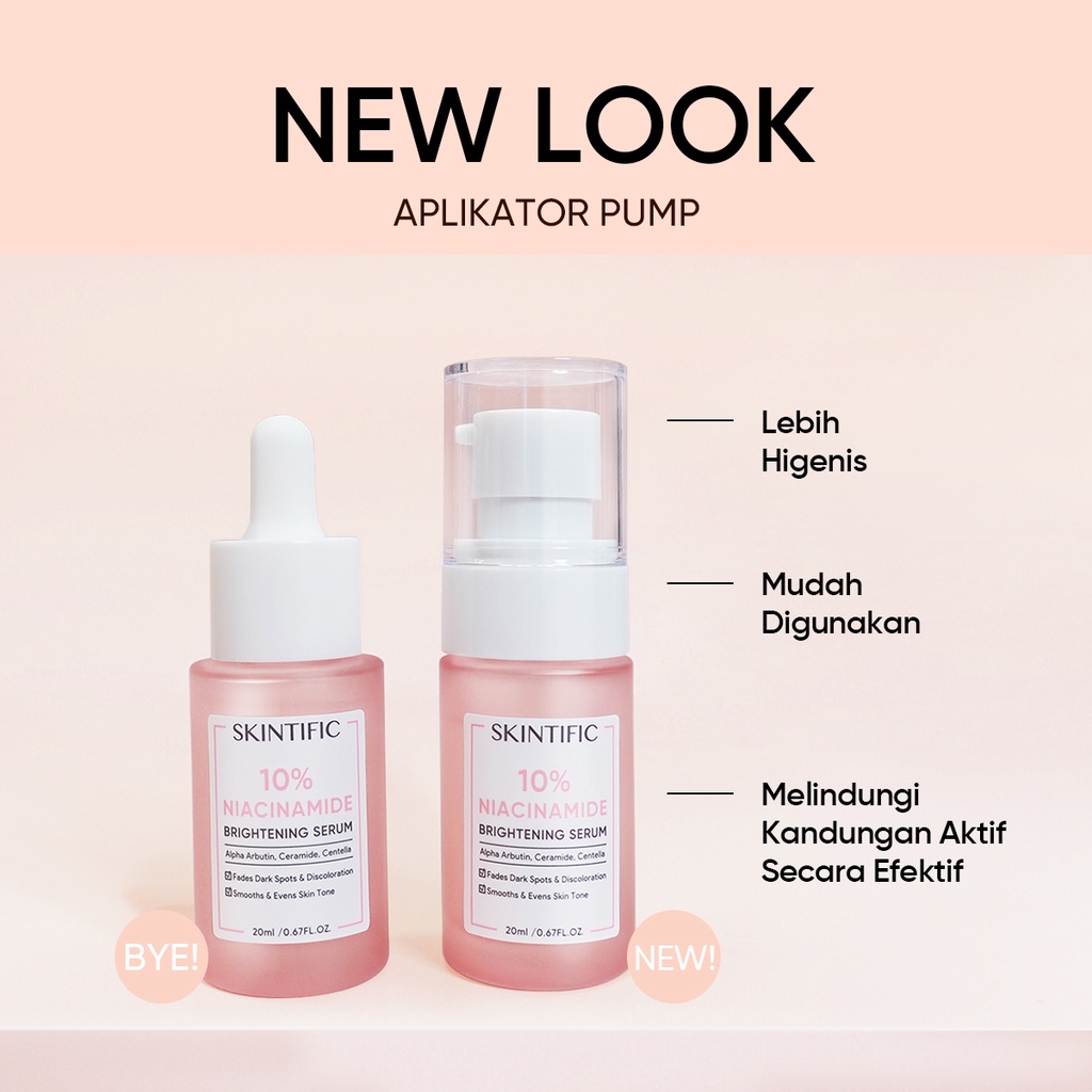 Skintific 10% Niacinamide Brightening Serum 20ml