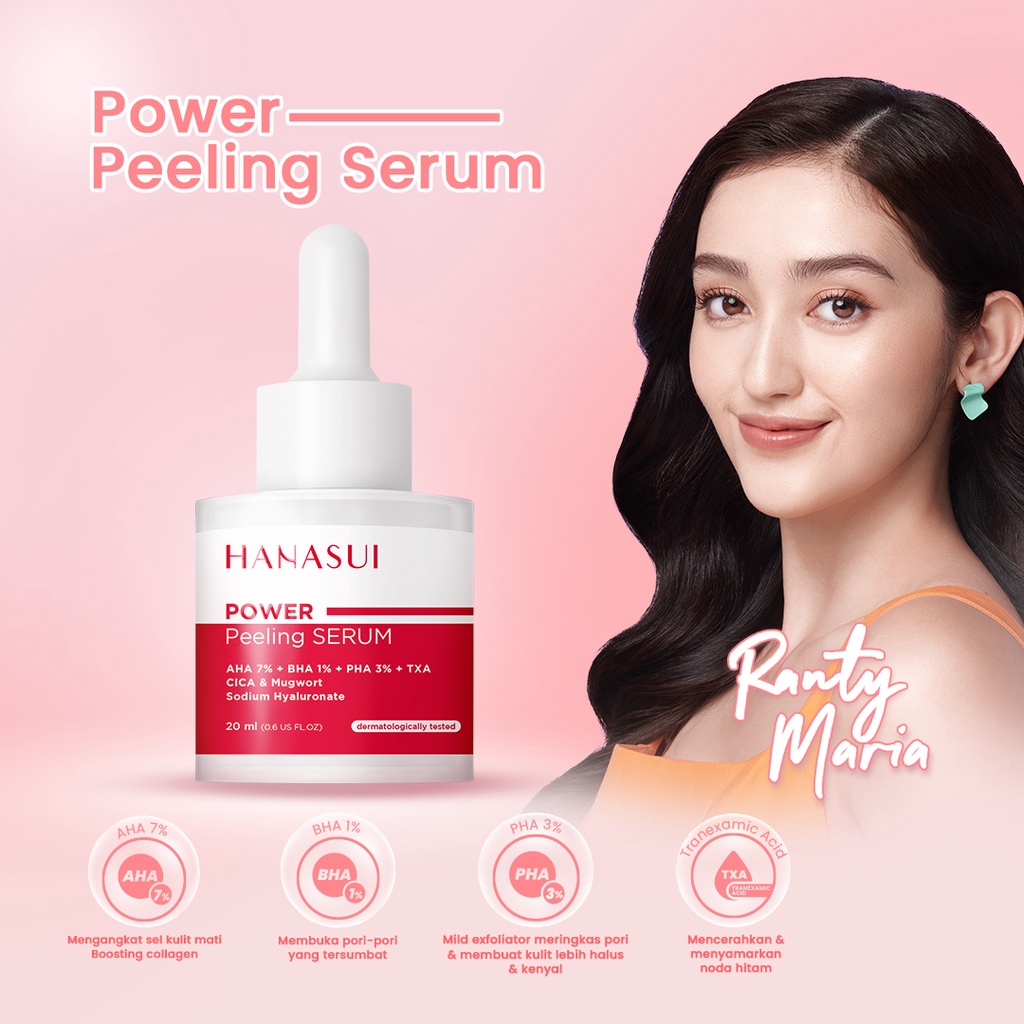 Hanasui Power Peeling Serum 20ml 