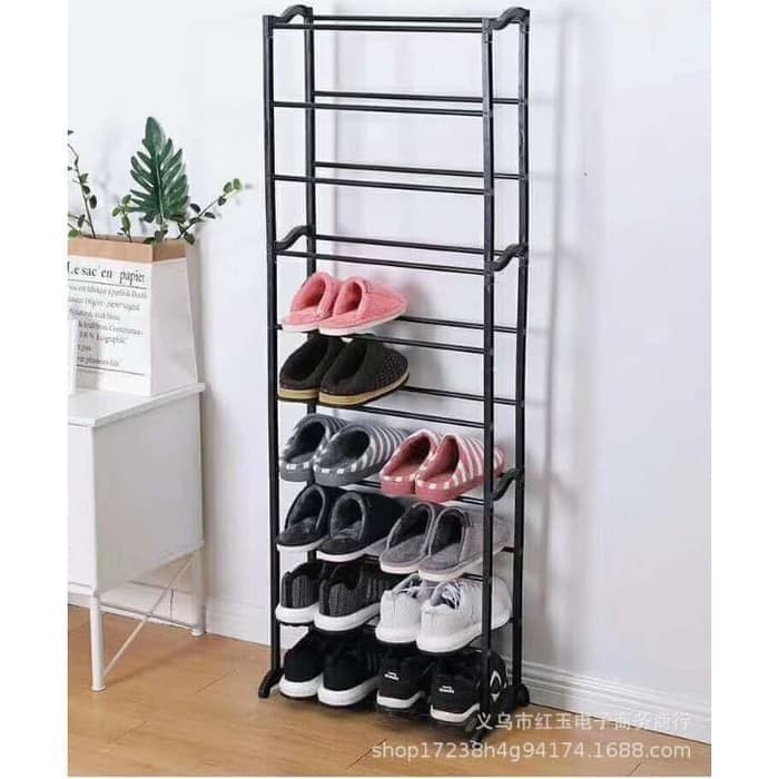 Amazing Shoes Rack - Rak Sepatu / Rak Jilbab 10 Susun
