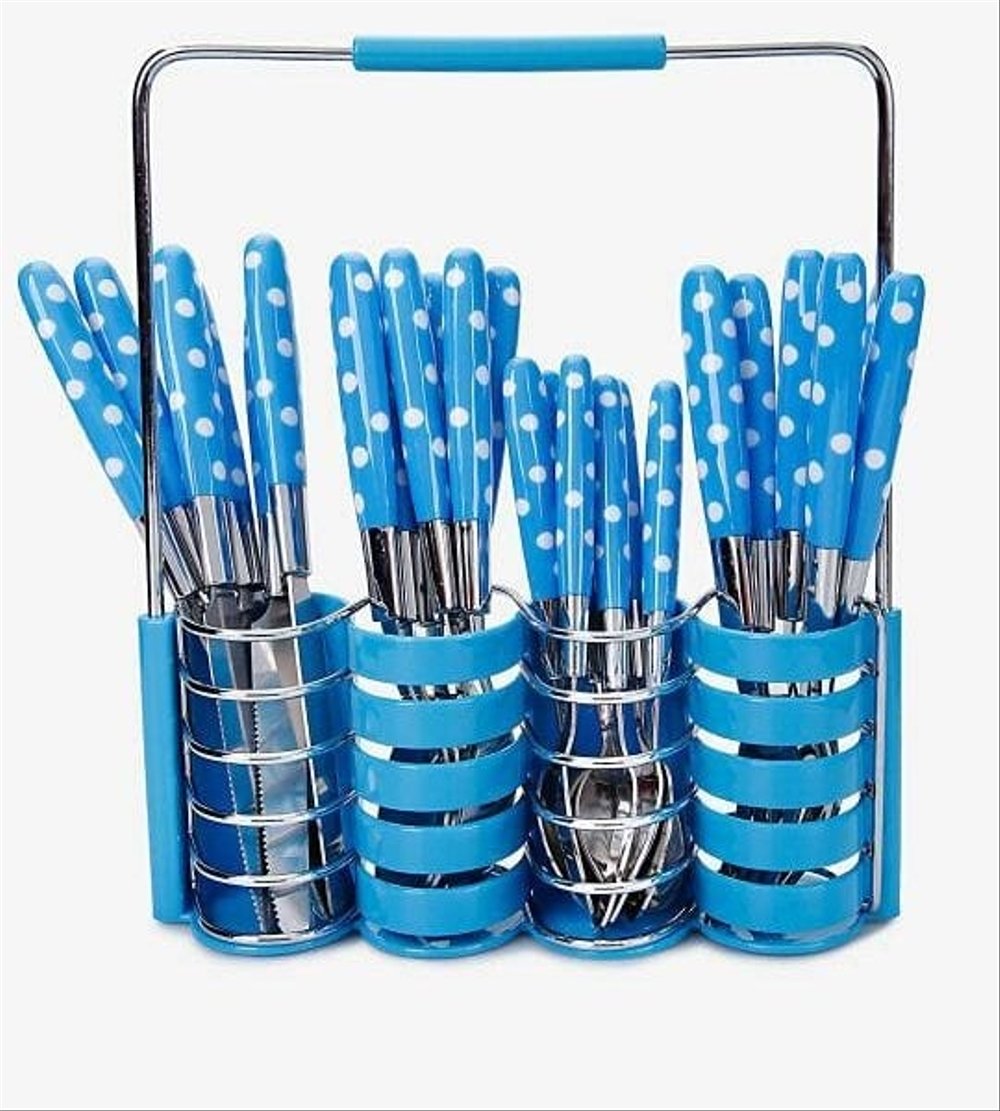 Sendok Set Polkadot Isi 24pcs