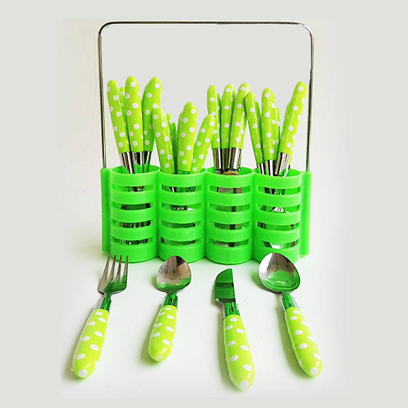 Sendok Set Polkadot Isi 24pcs