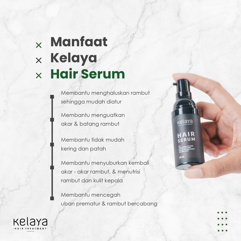 Kelaya Hair Treatment Hair Serum 20ml