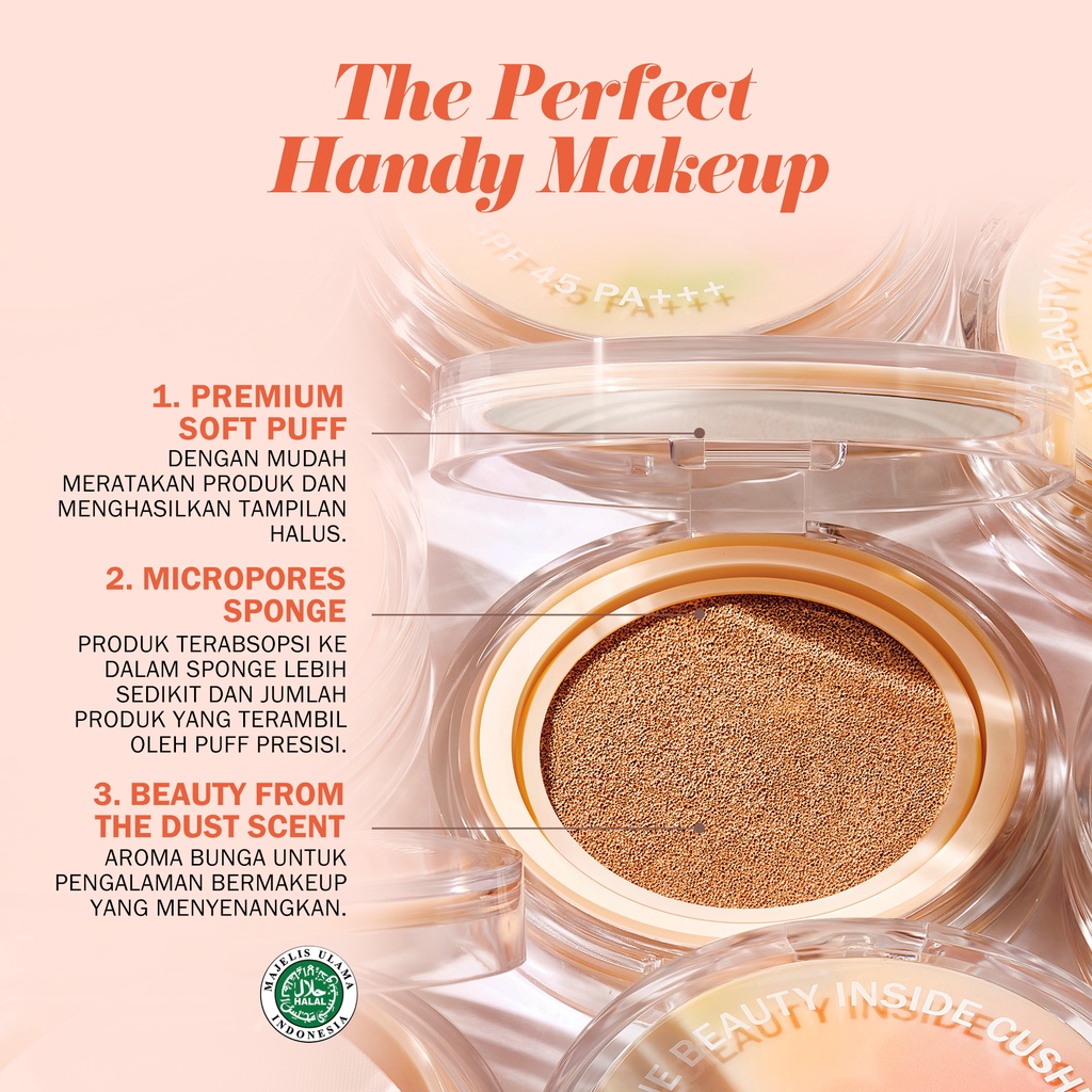 BNB Barenbliss True Beauty Inside Cushion 12gr - 01 Light Petal Shower