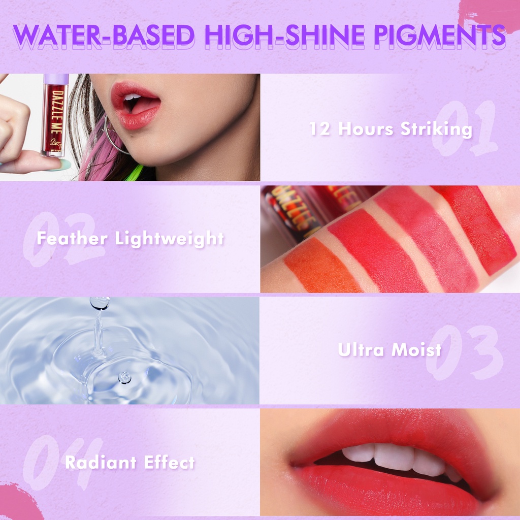 DAZZLE ME Ink-Licious Lip Tint O087 Oran-Gee