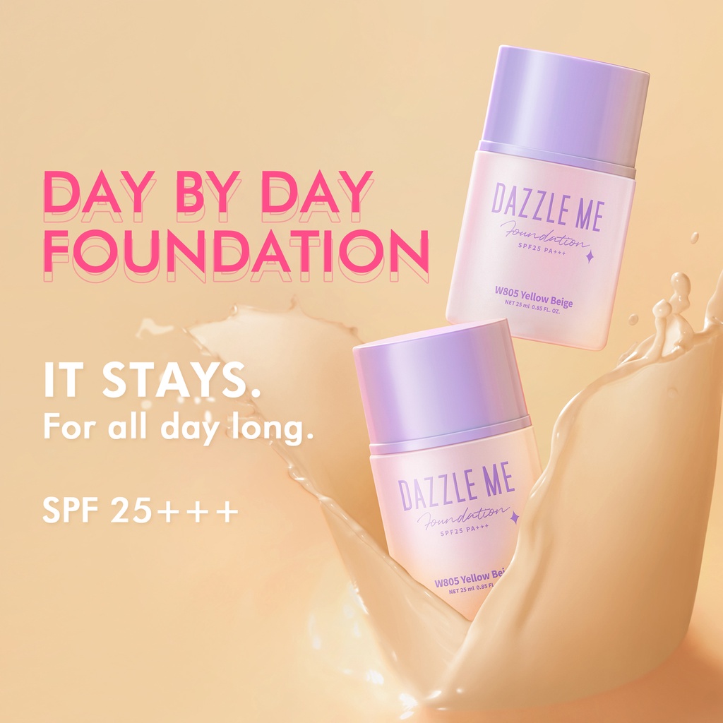 DAZZLE ME Day by Day Foundation C304 Pink Nude 