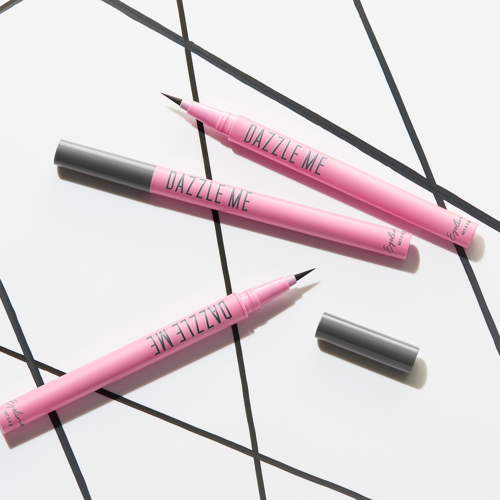 DAZZLE ME Hold On Waterproof Eyeliner 01 Black
