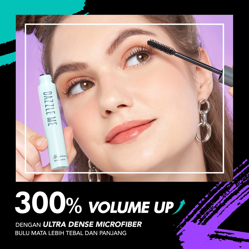 DAZZLE ME Holy Moly Volume Mascara Black