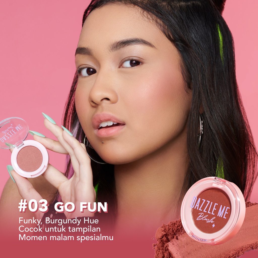 DAZZLE ME Sweet Girl Blush 03 Go Fun