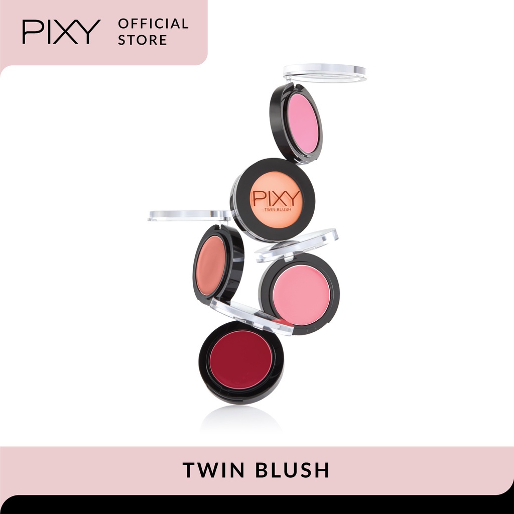 PIXY Twin Blush 01 Pop Terracotta