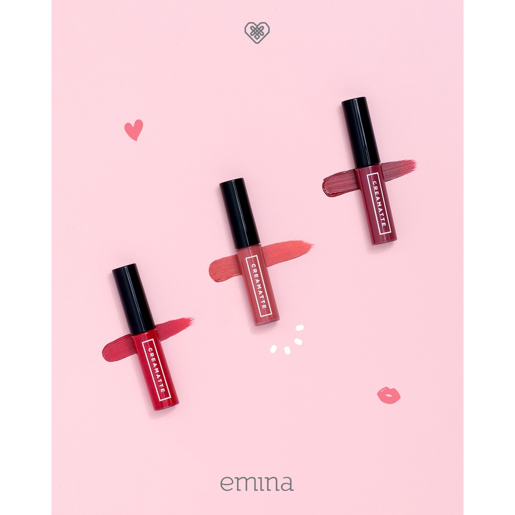 Emina Creamatte Lip Cream - 06 Jelly Bean *