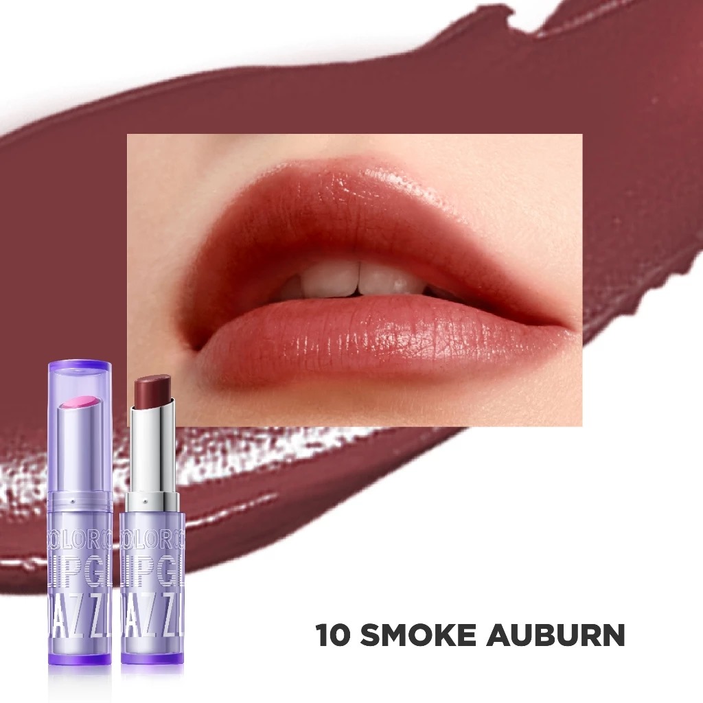 Dazzle Me Color Chrome Lip Glaze 3gr - 10 Smoke Auburn